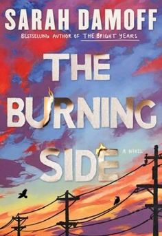  The Burning Side by Sarah Damoff � literary fiction novel about marriage, family secrets, and survival after a house fire