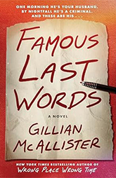 Famous Last Words by Gillian McAllister  