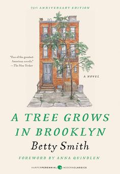 Book cover of A Tree Grows in Brooklyn by Betty Smith - a beloved coming of age classic set in early 1900s Williamsburg, Brooklyn